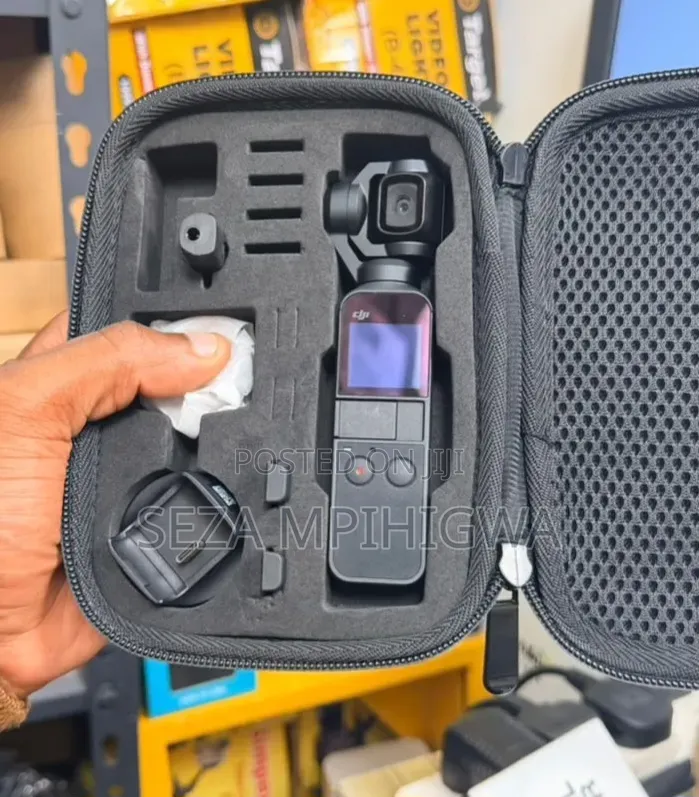 DJI Pocket 2 4K Handheld Gimbal Camera (Complete Set With Case)